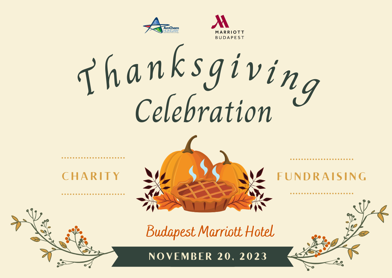 AmChamMarriott Thanksgiving Charity Dinner AmCham